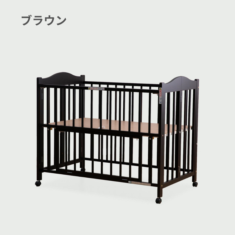 石崎家具 チェリッシュ 折りたたみベビーベッド レギュラーサイズ 幅
