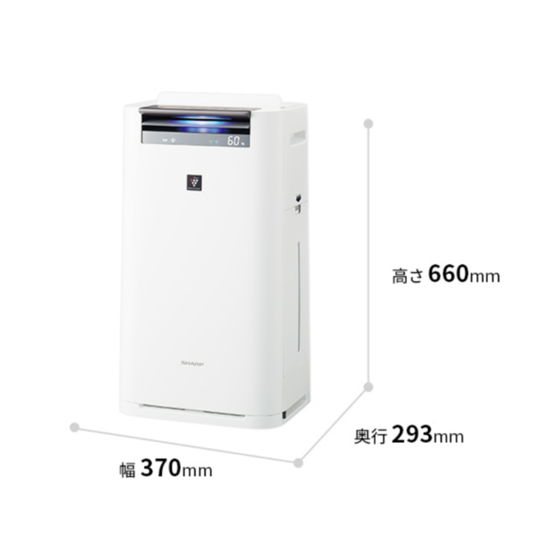 SHARP プラズマクラスター25000 加湿空気清浄機 W37×D29.3×H66cm SHARP