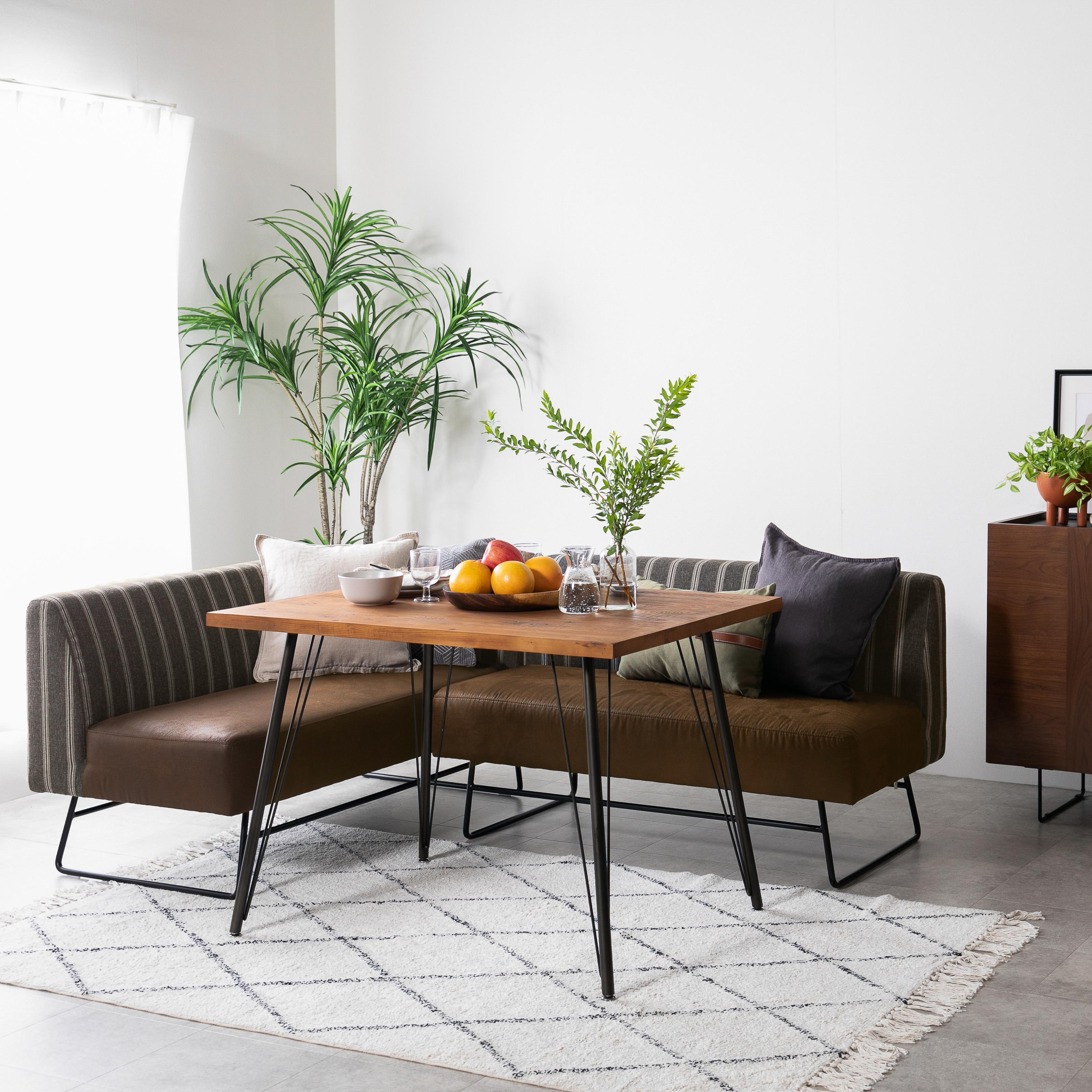 GART カフ ダイニングソファ ひじ無しソファのレンタル・サブスク