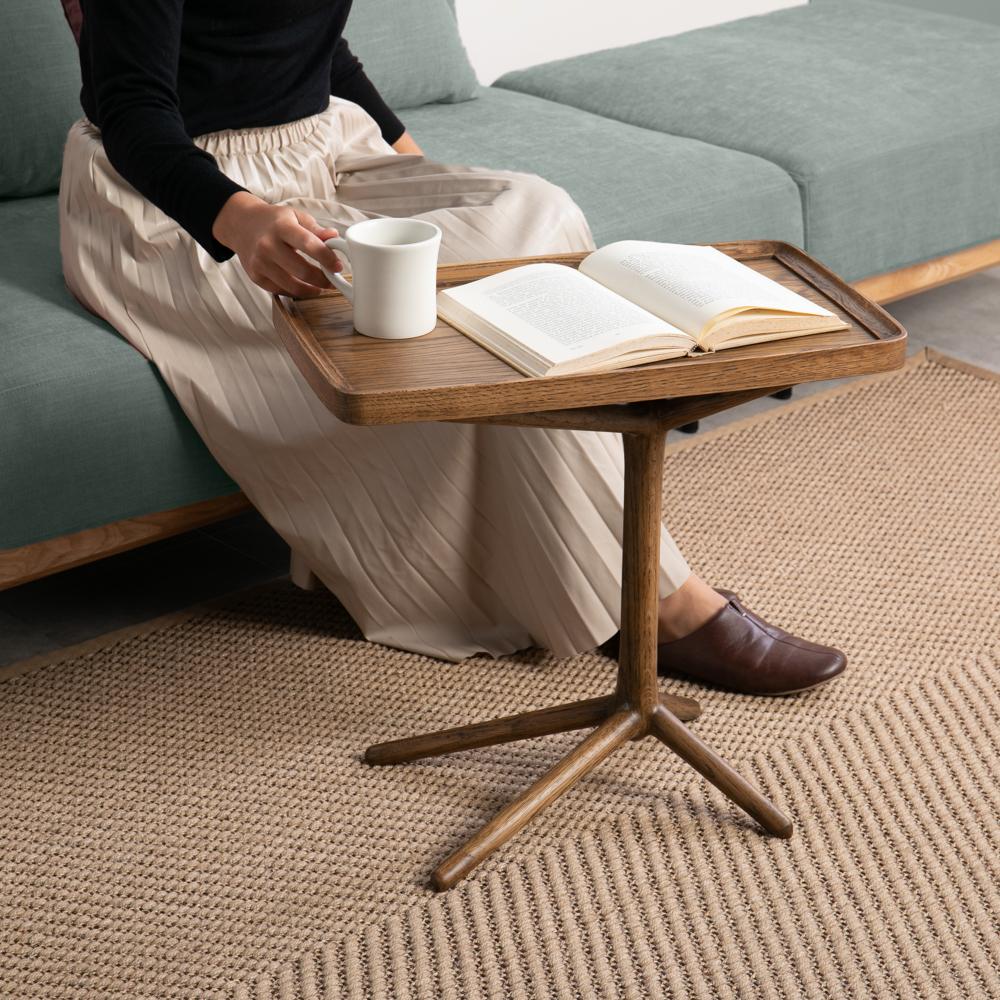 トレー付きサイドテーブル W54×D33×H51cm azumaya / 東谷のレンタル