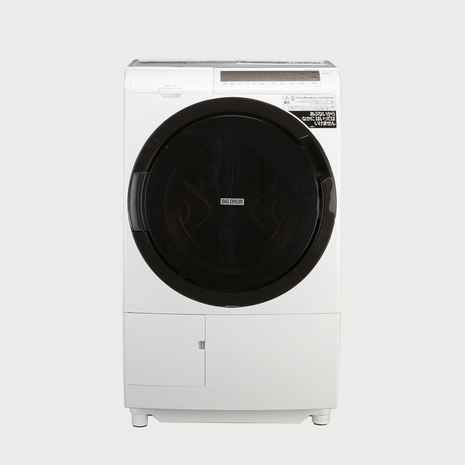 HITACHI ドラム式洗濯乾燥機 ビッグドラム【洗濯10kg/乾燥6kg】快速洗