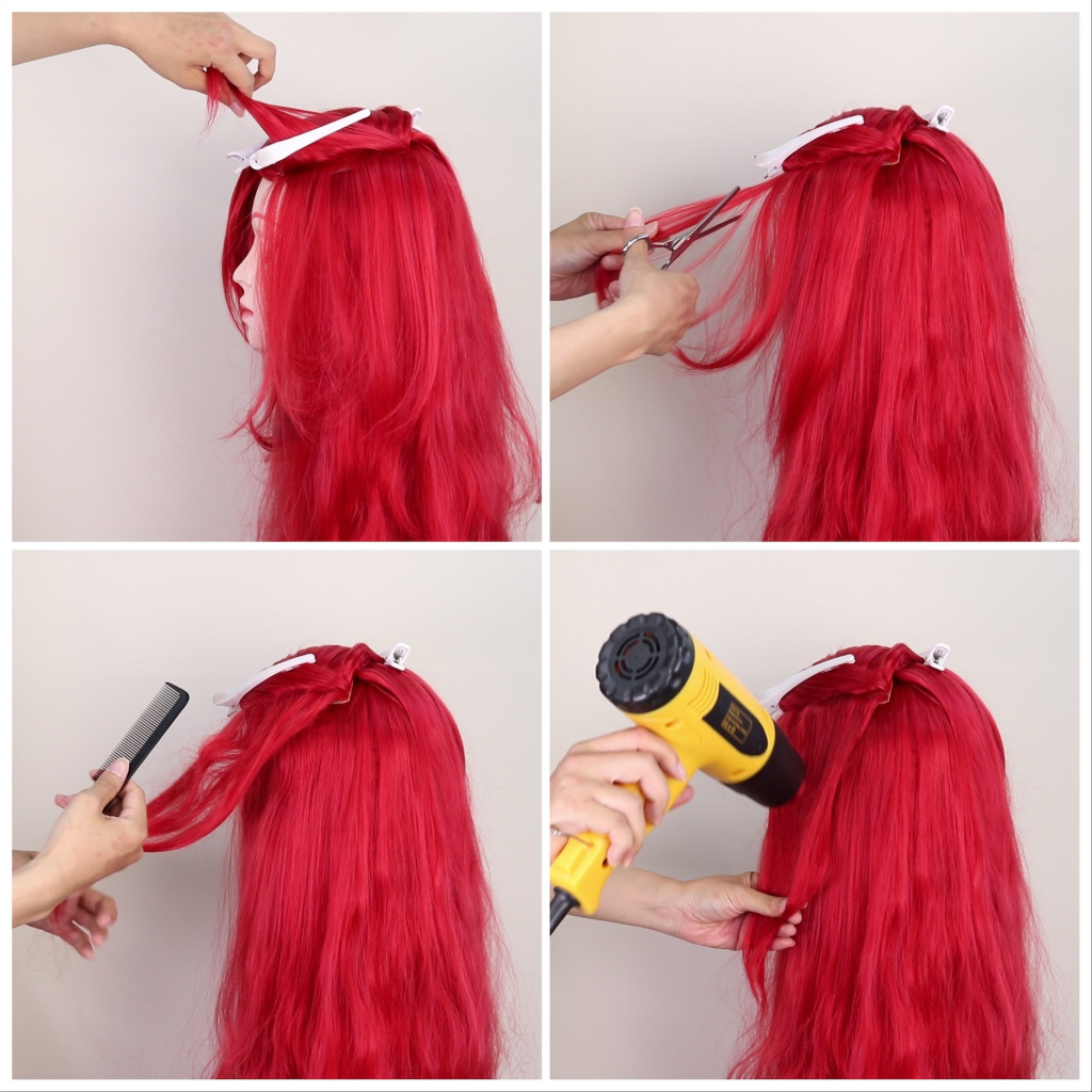 ◇アリエル風ウィッグの作り方◇ | クラッセ実験室ブログ