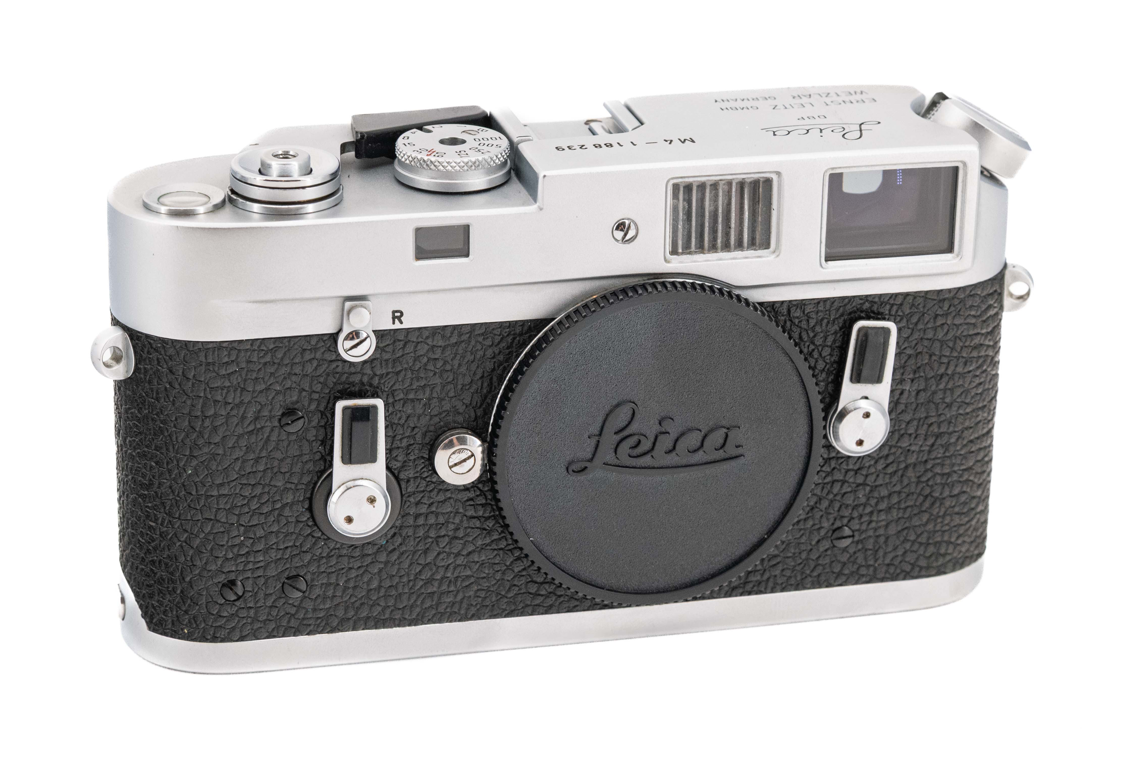 Leica M4 Silver Chrome 10400 | Leica Camera Classic