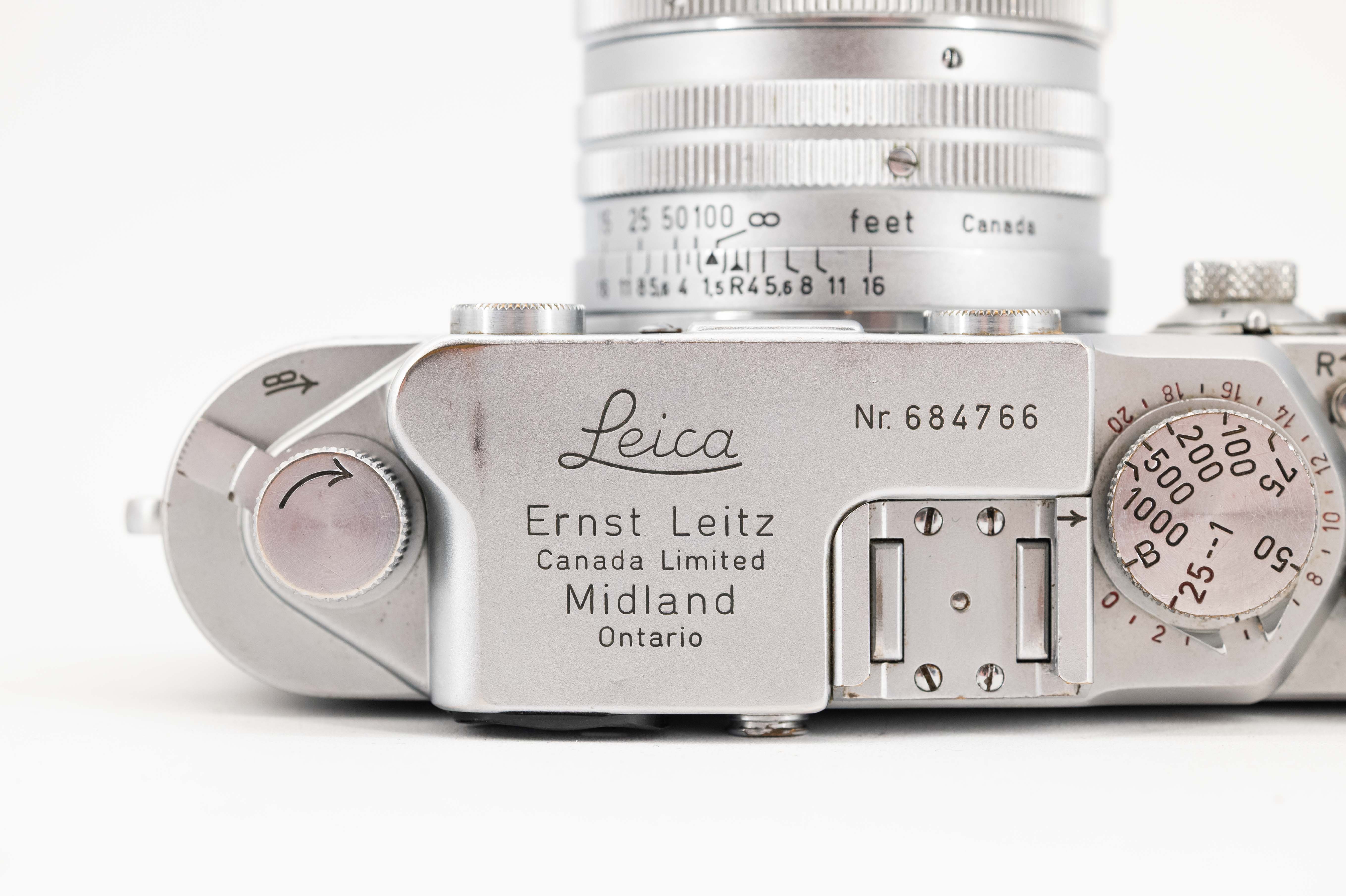 Leica IIIf Midland Ontario Outfit 10000 | Leica Camera Classic