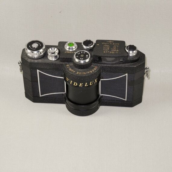 WIDELUX F8 35mm Panoramic Film Camera with case & Set of Filters