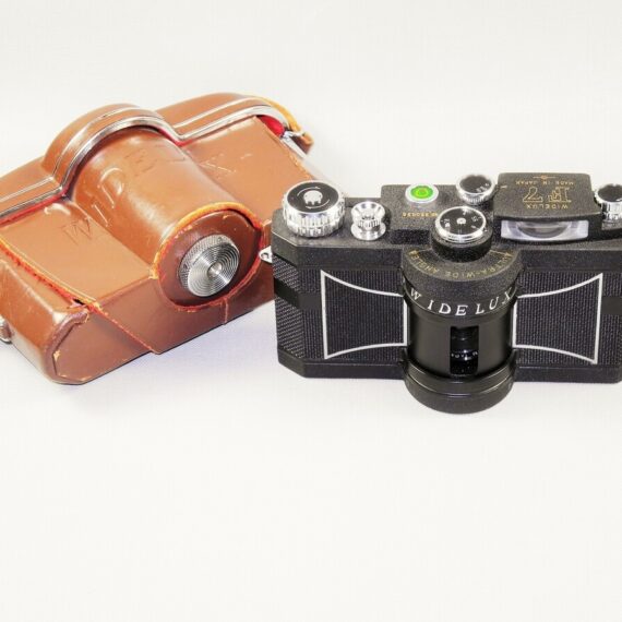 WIDELUX F7 35mm Ultra wide Angle Panoramic Film Camera With case
