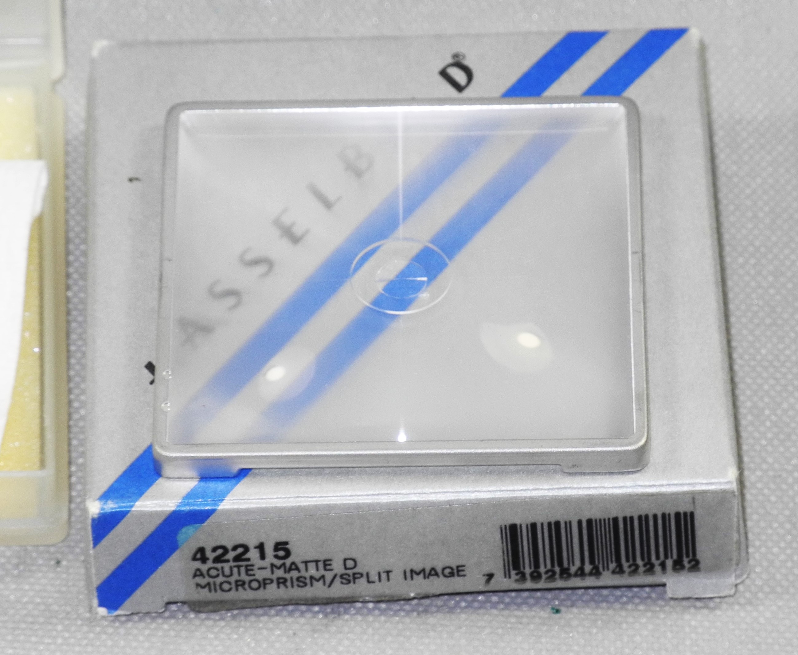 Hasselblad Acute-Matte D microprism / split image screen Cat