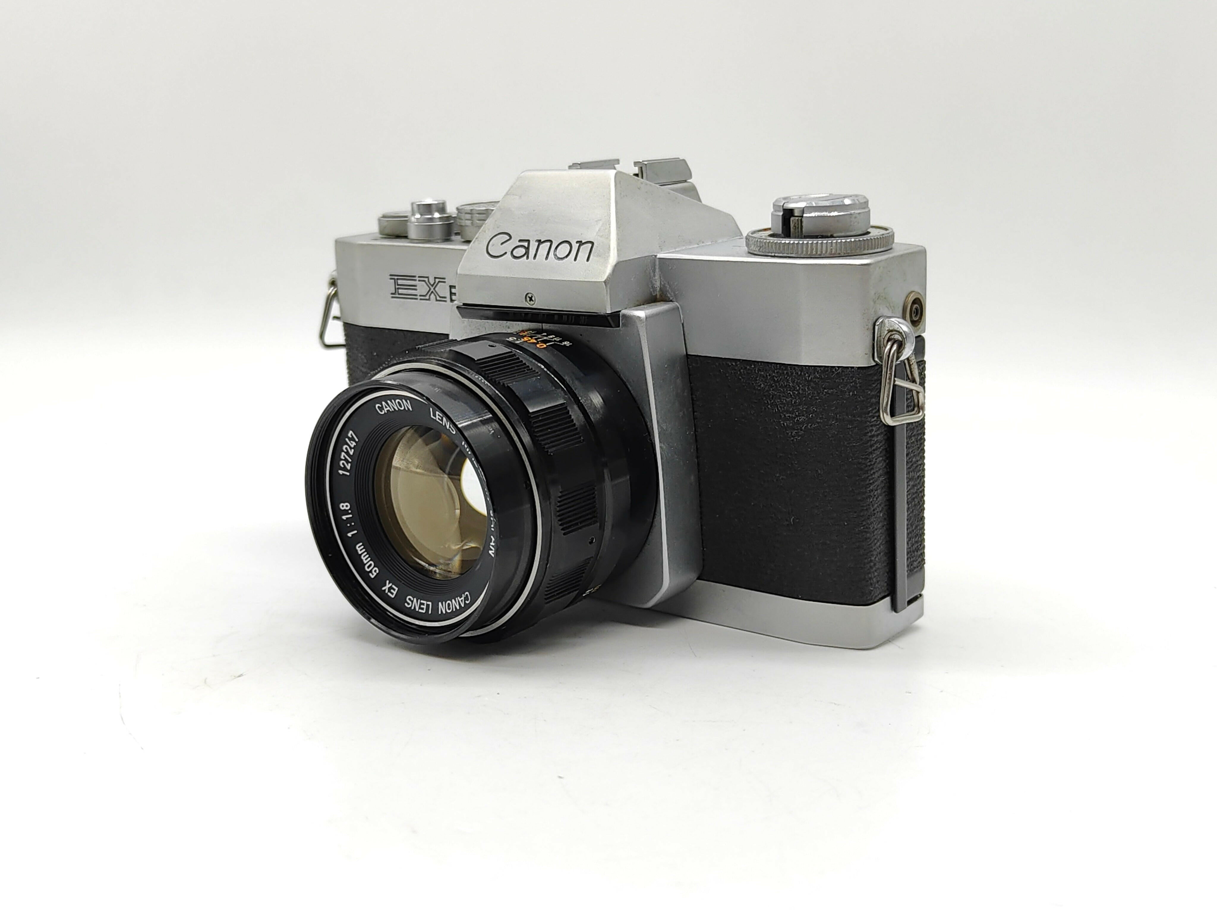 Canon EX EE manual SLR with 50mm f/1.8 lens | Classic Cameras AU