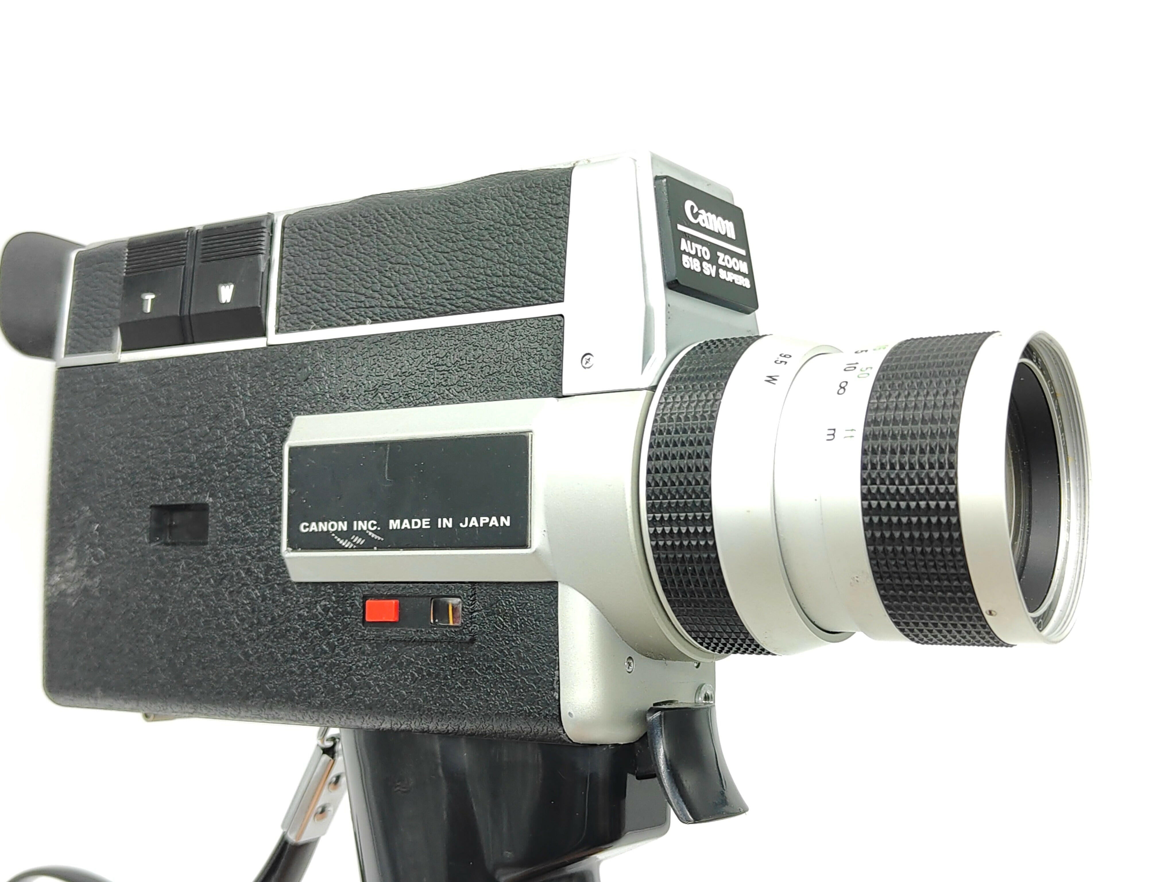 FILM TESTED Canon Zoom 518SV Super-8 movie camera | Classic Cameras AU