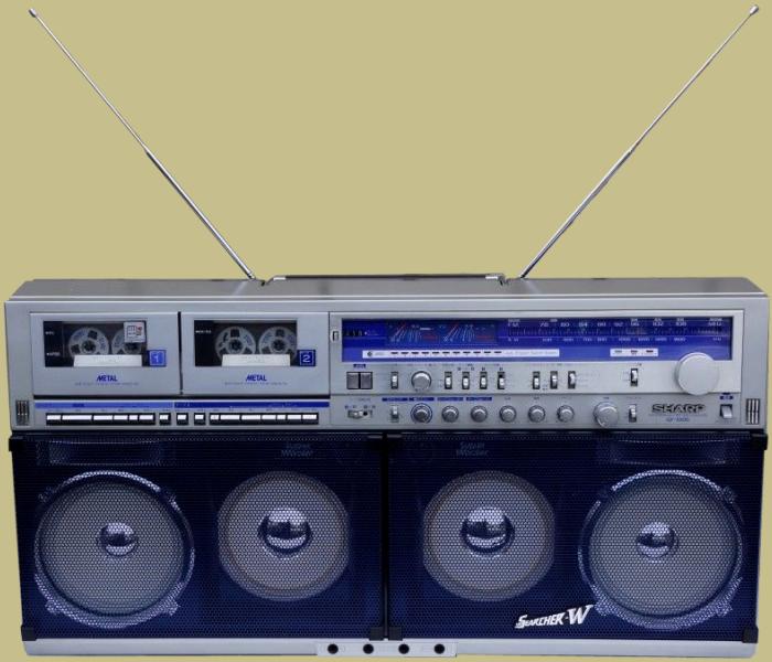 Sharp GF-1000 – Classic Boombox