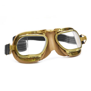 Halcyon Mark 49 Premium Antique Tan Leather Goggle