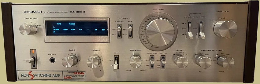 Pioneer SA-8800 | Classic Receivers