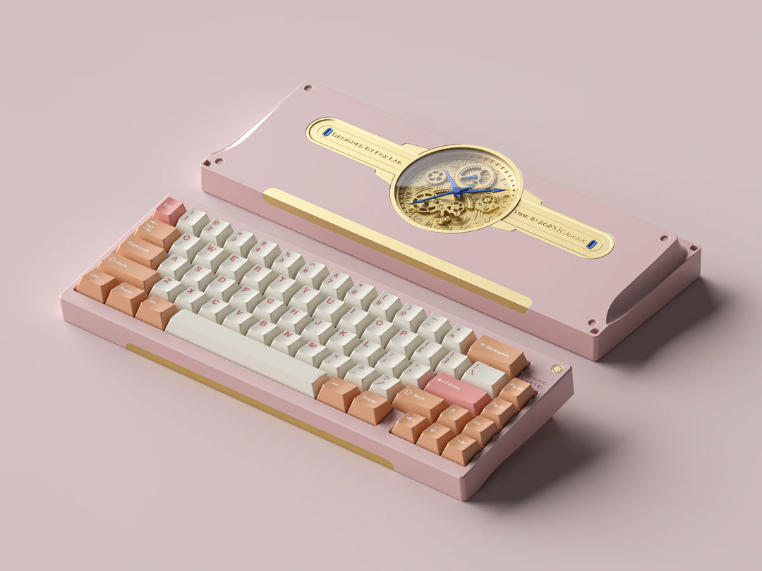 In-Stock] Fox Lab Time65 Mechanical Keyboard Kit Extras – ClickClack