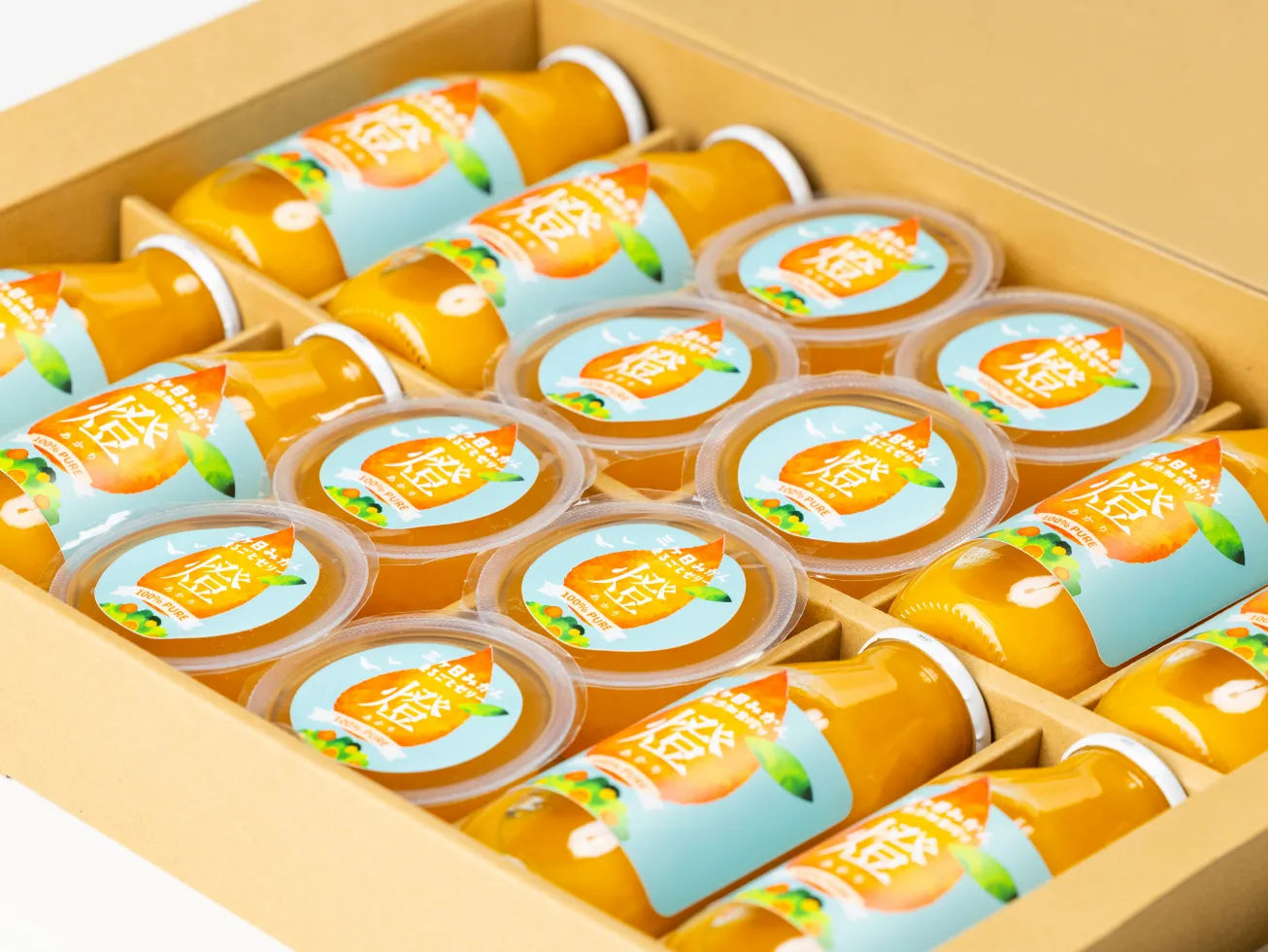 三ヶ日みかんジュース＆ゼリー詰め合わせセットの通販・お取り寄せ