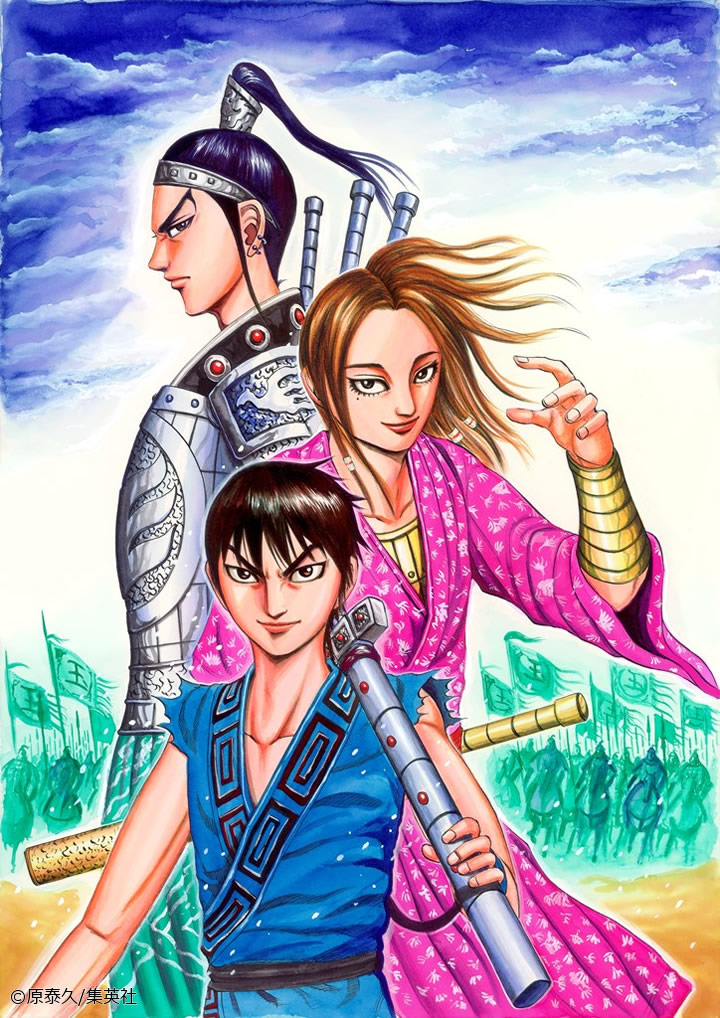 キングダム展に作家の原泰久さん・ケンドーコバヤシさん登場、毎日先着