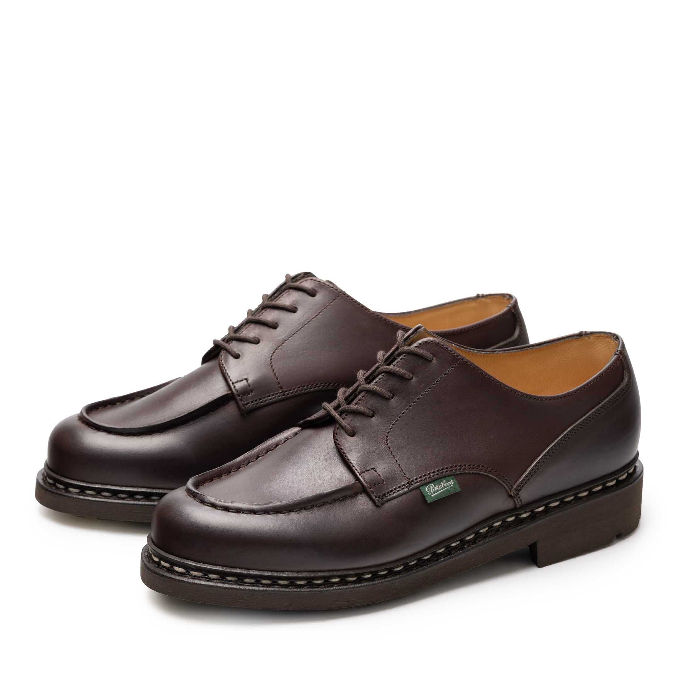 Paraboot Chambord Tex Marron Lis Cafe – Clutch Cafe