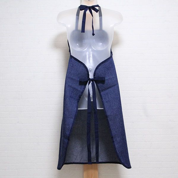 紺花モチーフデニムエプロン - ピンクハウス通販｜リサイクル