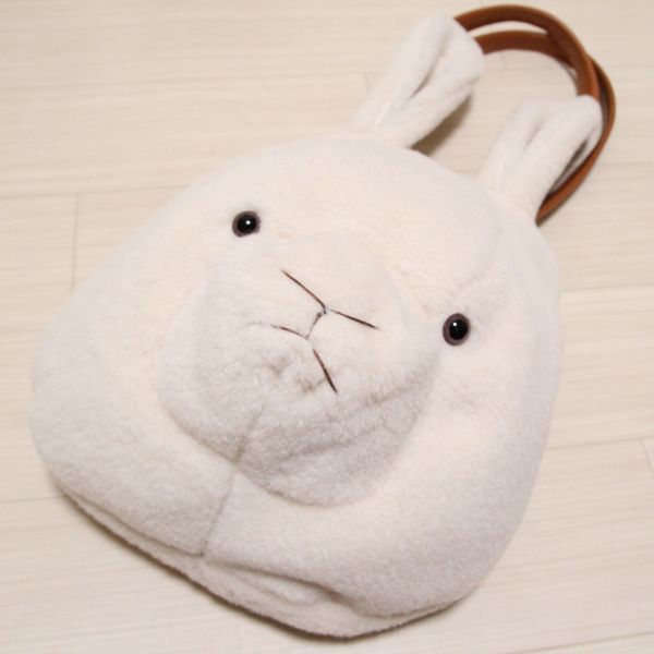 白クッキーラビッツ顔ぐるみバッグ - ピンクハウス通販｜リサイクル