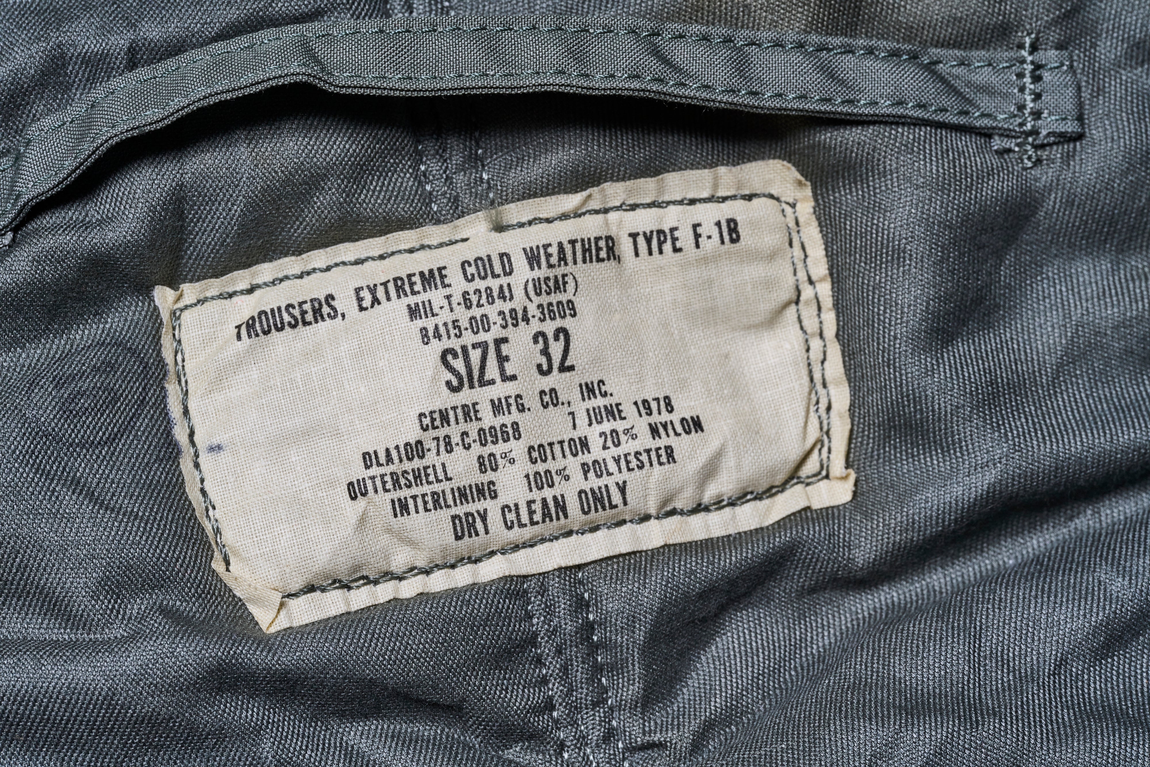 USAF タイプF-1B フライトパンツ