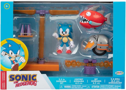 Sonic The Hedgehog Diorama Set 2.5 Inch Action Figure - Flying