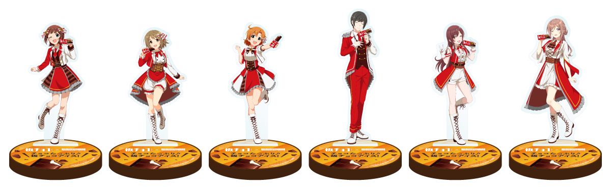 アイドルマスターシリーズ】 森永製菓「板チョコアイス」とのコラボ