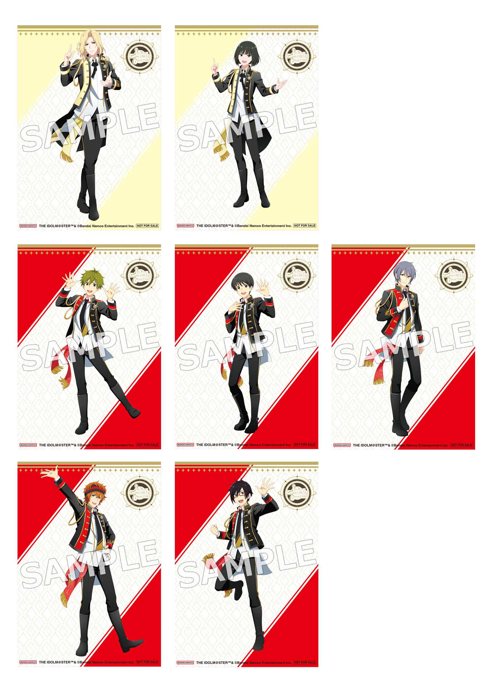 SideM9th】LIVE Blu-ray ジャケット＆店舗特典デザイン公開！！各店舗