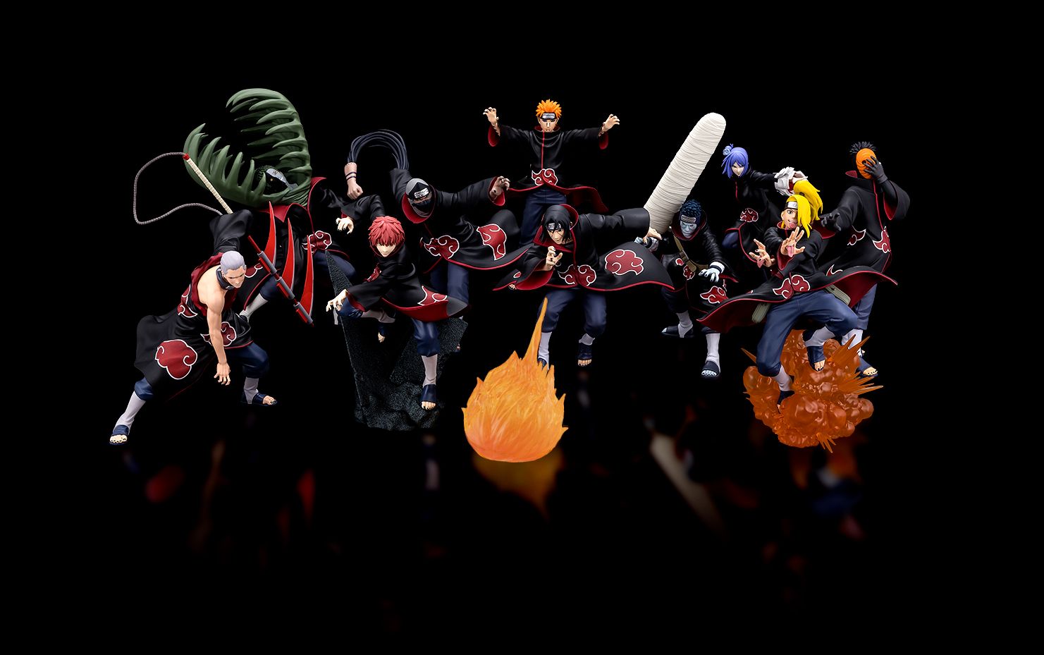 バンプレストブランド 連続登場 「NARUTO-ナルト- 疾風伝」“暁