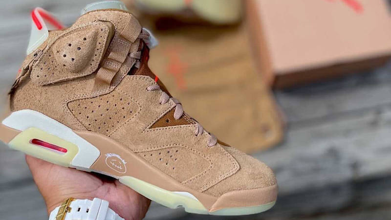 Travis Scott x Jordan 6 British Khaki | DH0690-200 | The Sole Supplier