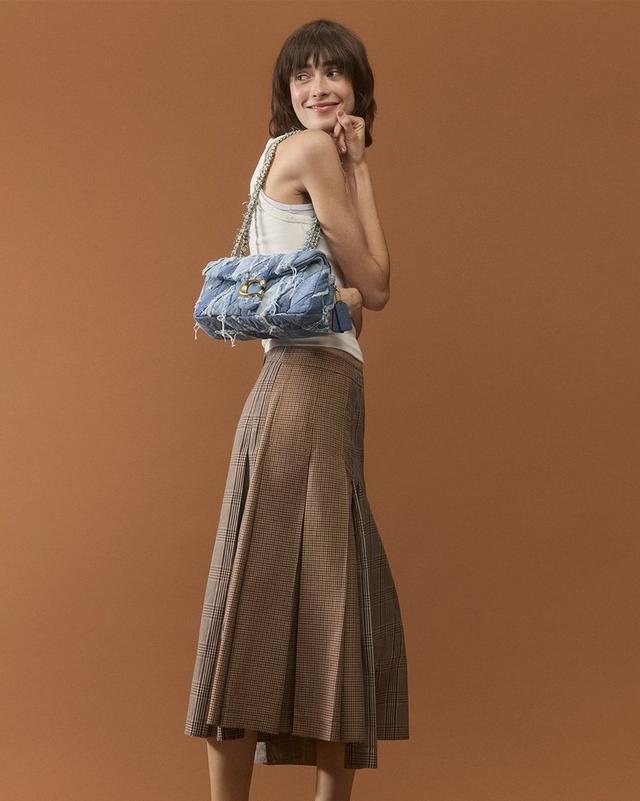 COACH コーチのかごバッグ ベージュ/ライム コーチ カテゴリー - Re