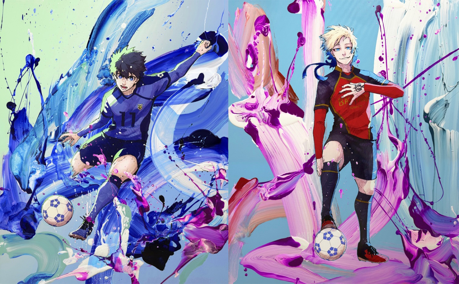 SHINJUKU ART WEEK 伊勢丹 × ブルーロック マンガIP活用事例Vol.180