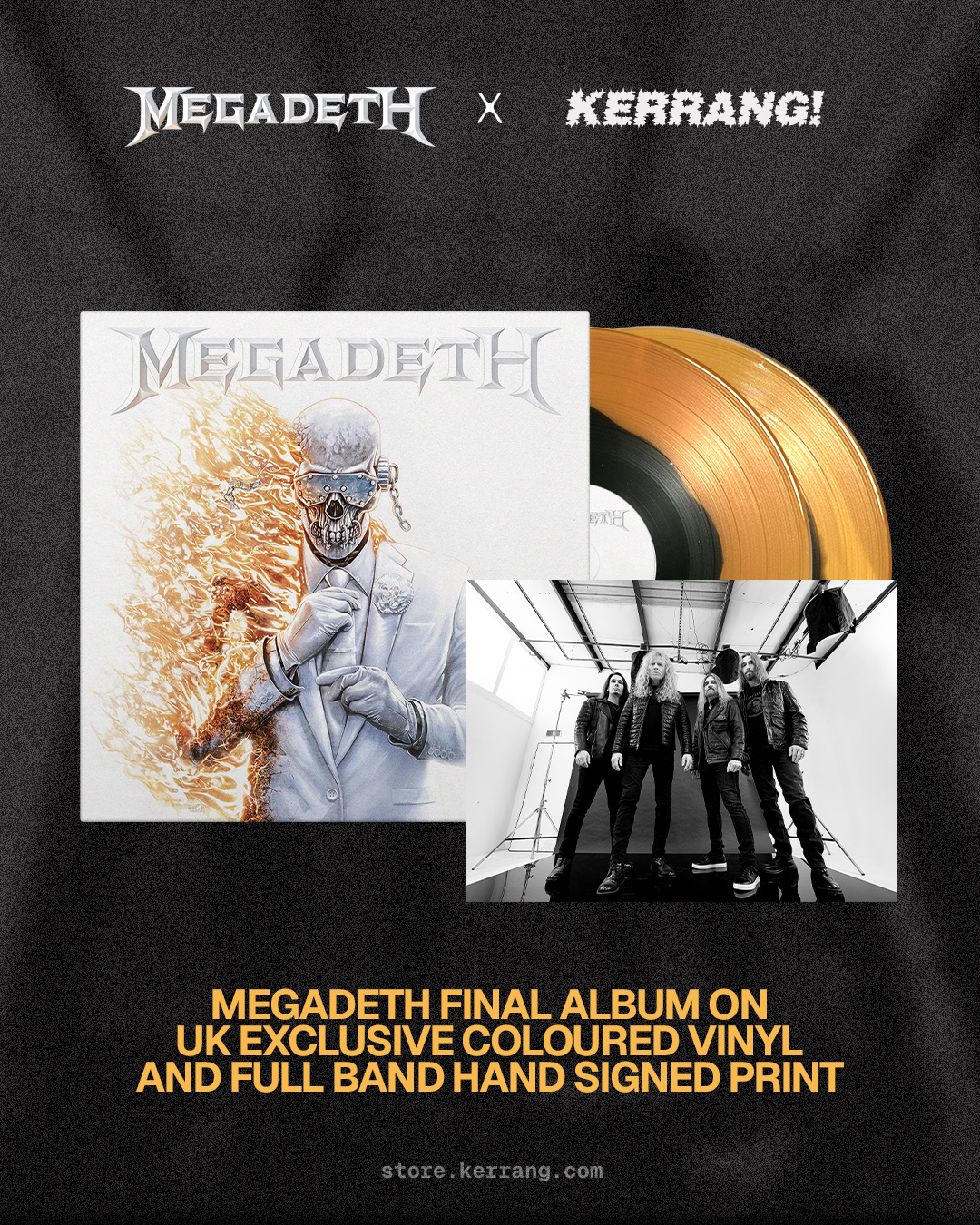 We've added more exclusive Megadeth vinyl to the Kerrang!… | Kerrang!