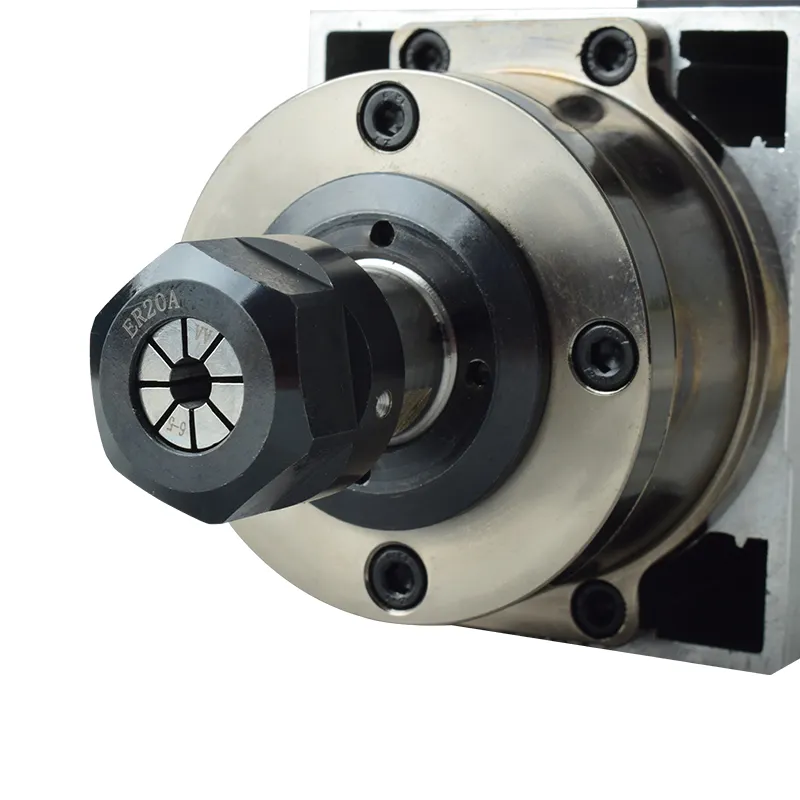 HQD GDF46-18Z 2.2kw Air Cooled Spindle Motor 220V ER20 Wood Lathe