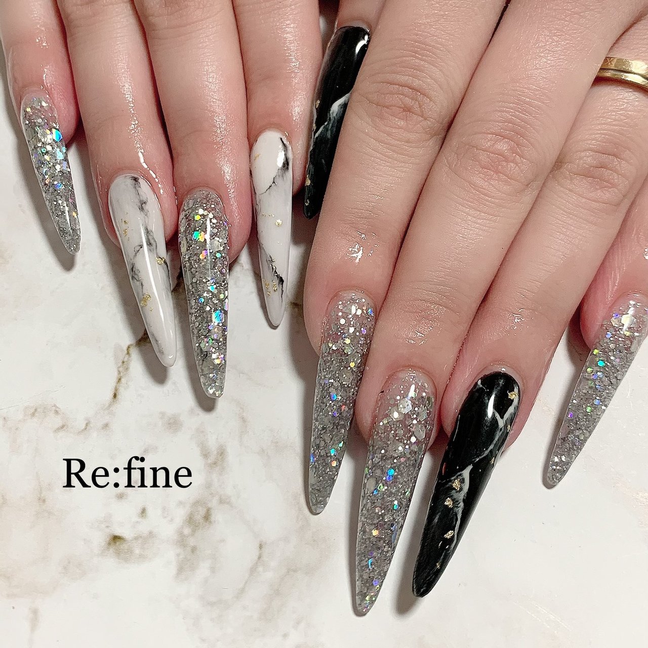 ハンド/スカルプチュア - Re:fineのネイルデザイン[No.6208406