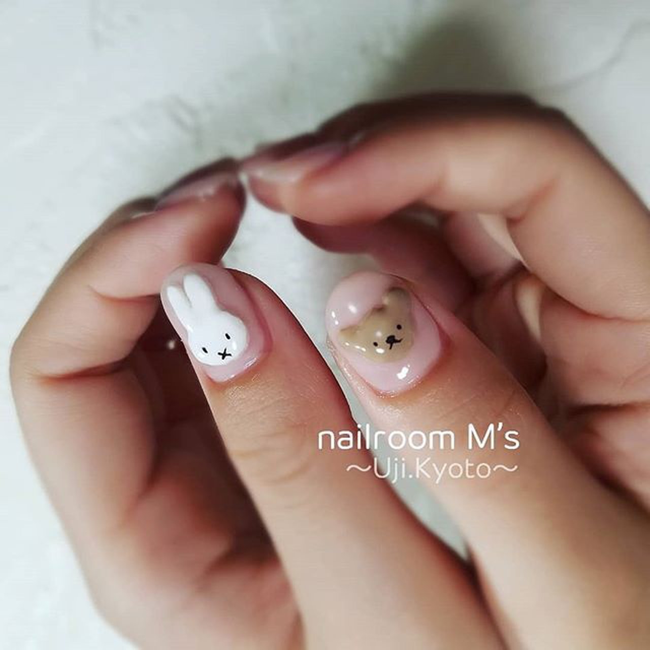 ハンド/シンプル/キャラクター/3D/ジェルネイル - msnail123のネイル