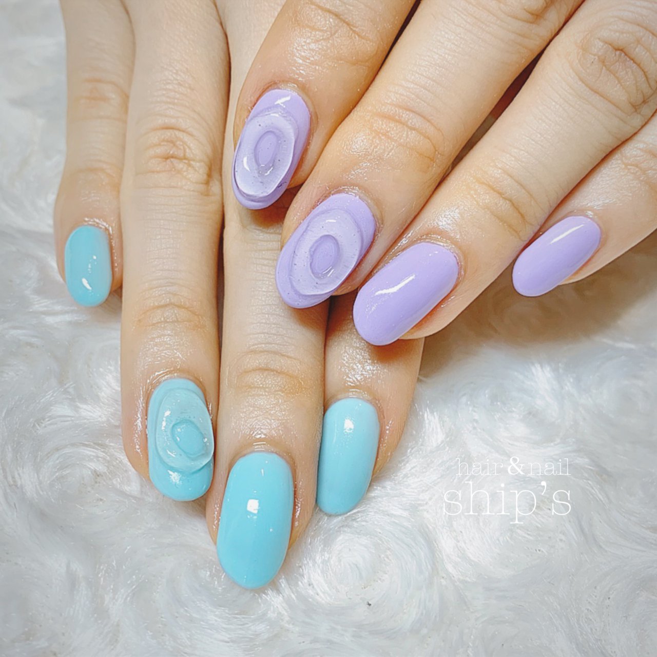 350円からお好きなカラーをどうぞ パステルカラー ジェルネイル 7色セット