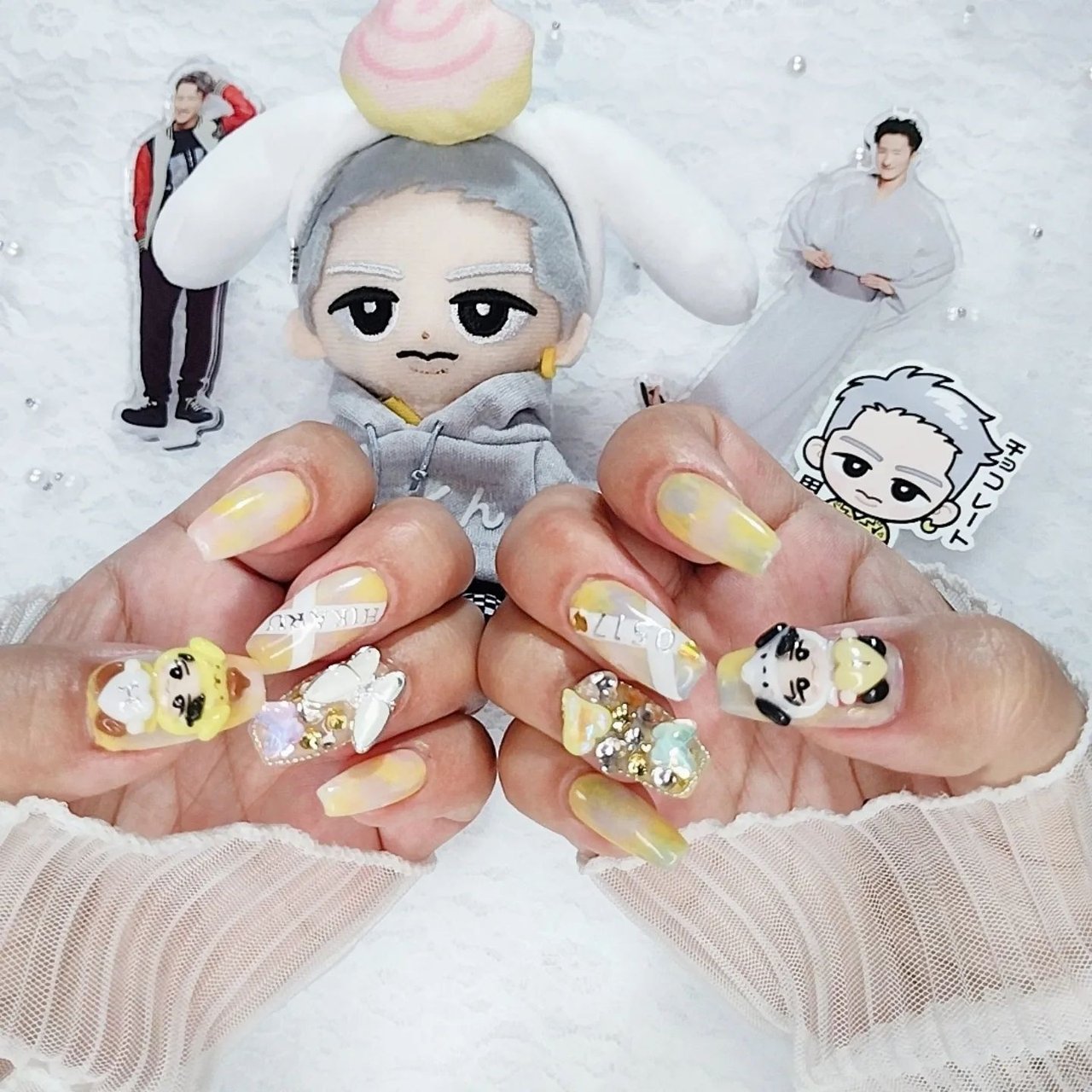 推し活/痛ネイル/3D/個性派 - akko-tiare1120のネイルデザイン[No