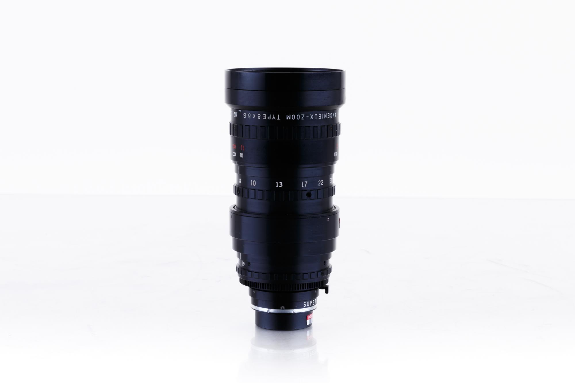 CSLA Camera Rentals » Angenieux 8-64mm T1.9 Super 8mm Zoom Lens