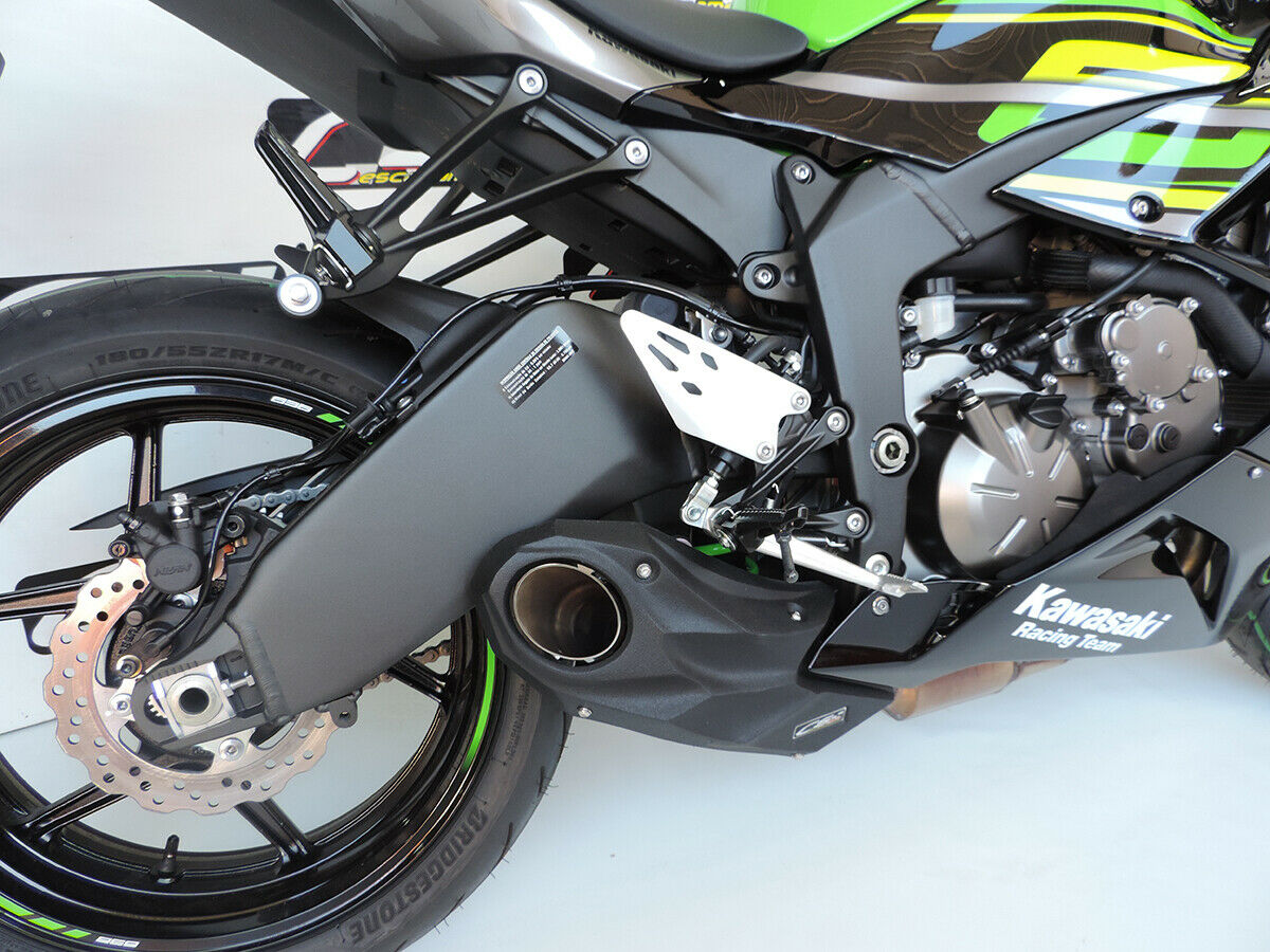 2019-23 Kawasaki Ninja ZX-6R 636 CS Racing Slip-on Exhaust