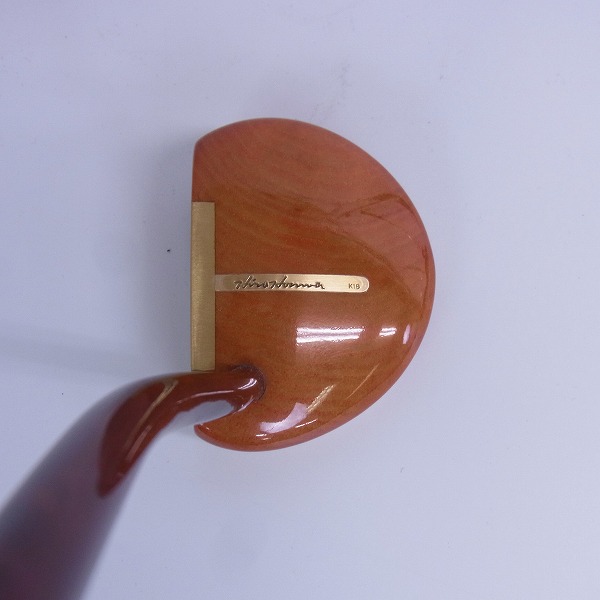 ☆HONMA/本間ゴルフ パーシモンパター LB-SINKER 95.AUG REG.0126