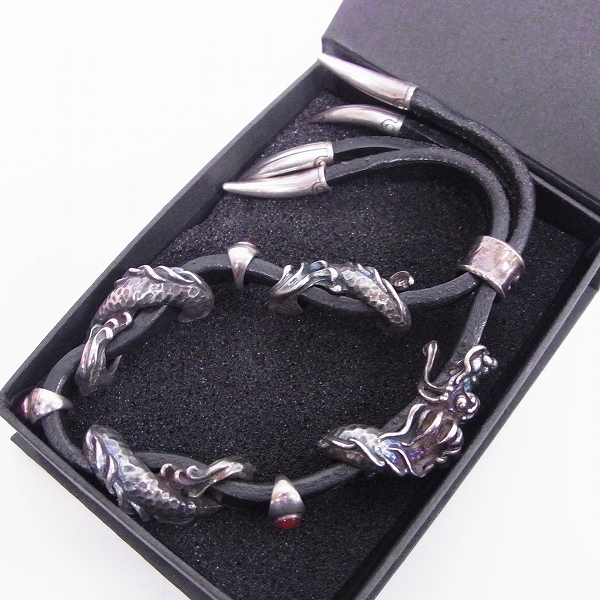 Bull Blood /ブルブラッド Tao Dragon Bracelet/Script タオドラゴン