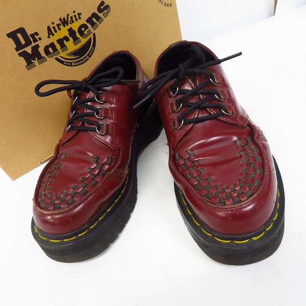 Dr.Marten/ドクターマーチン ASHLEY ラバーソールシューズ チェリー