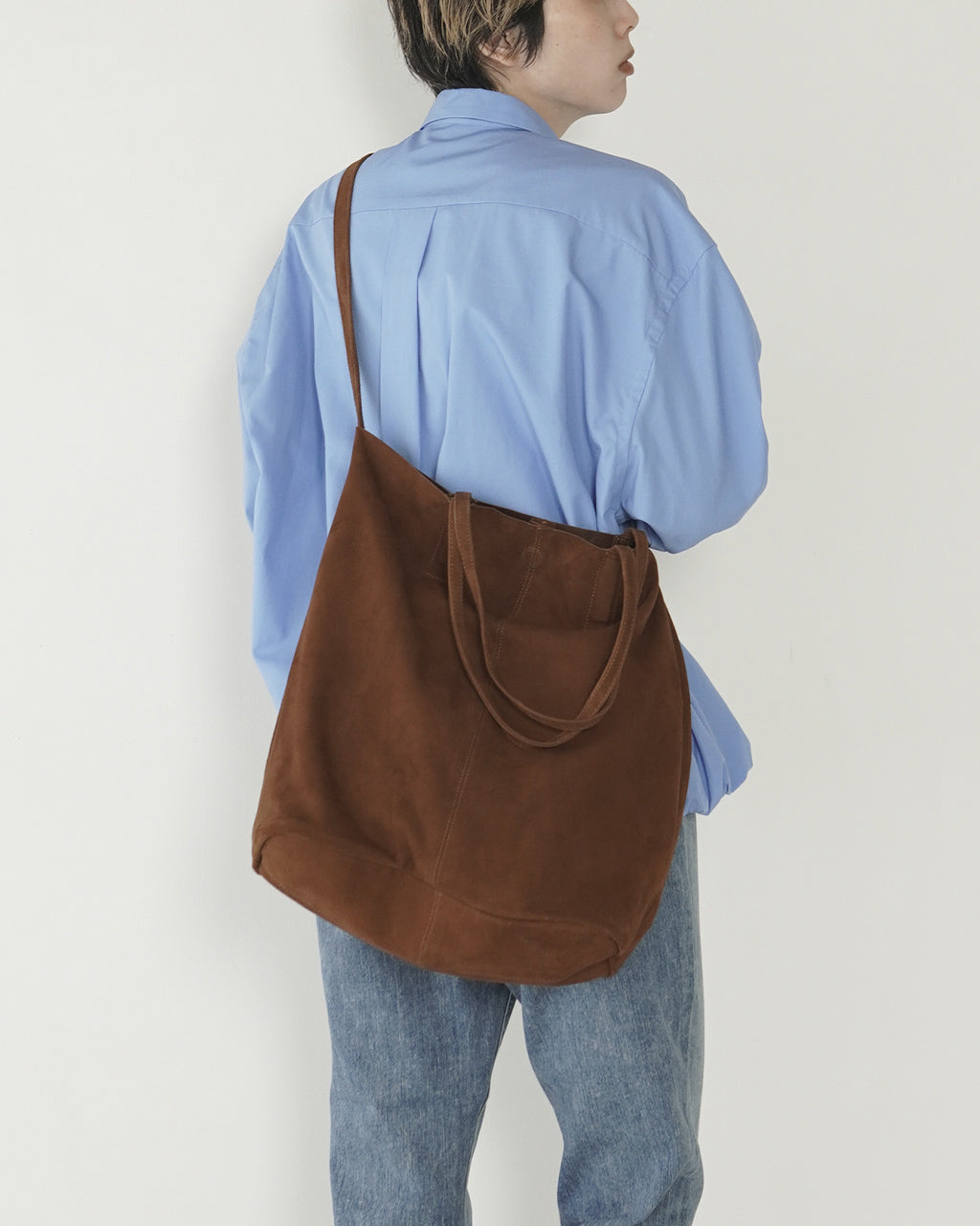 Morphée 3WAY LARGE TOTE（L size）OIL SUEDE BROWN L-OBR-1 正規取扱店