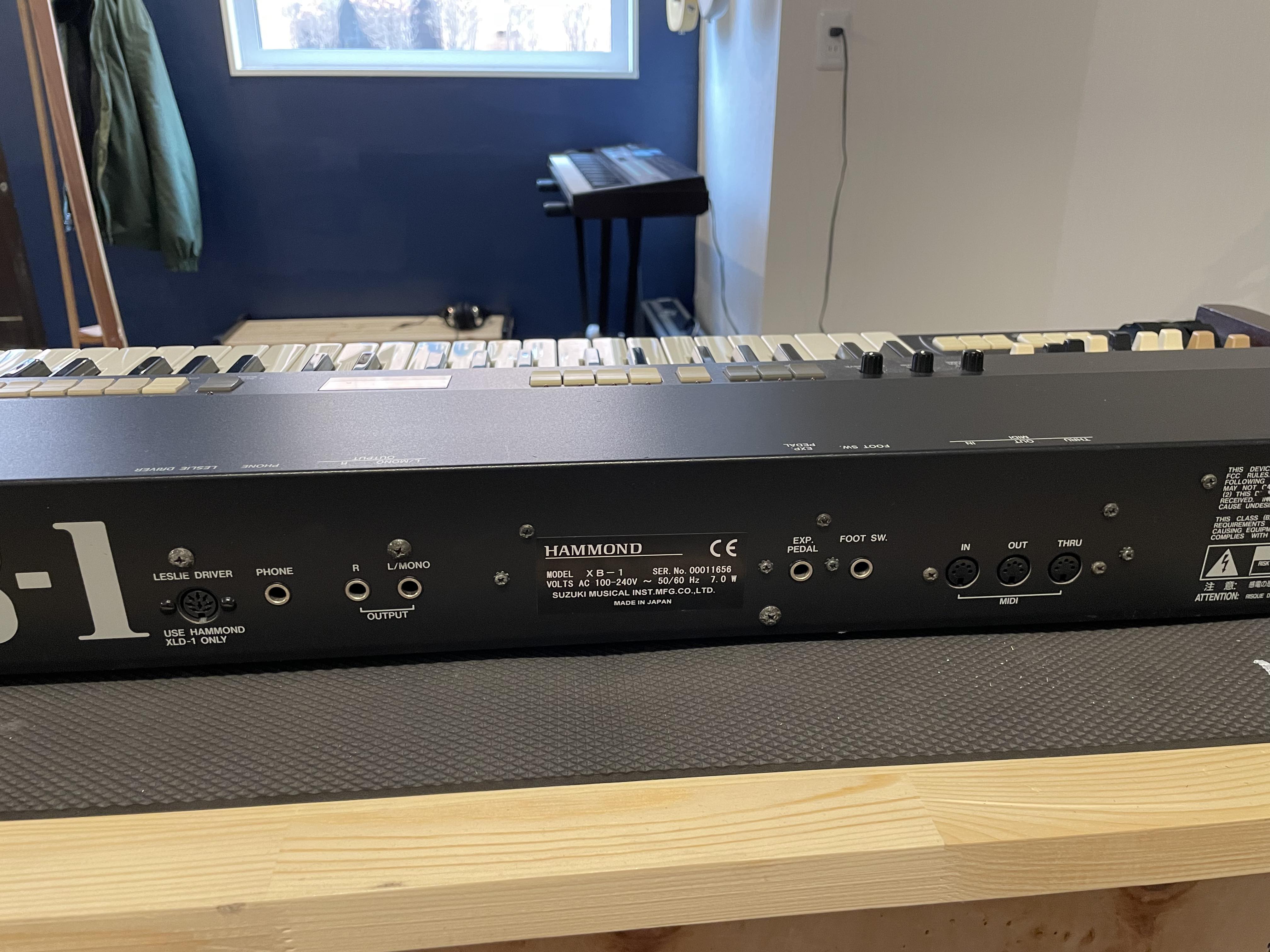 ハモンド XB-1 – Croy Tone Audio Technologies