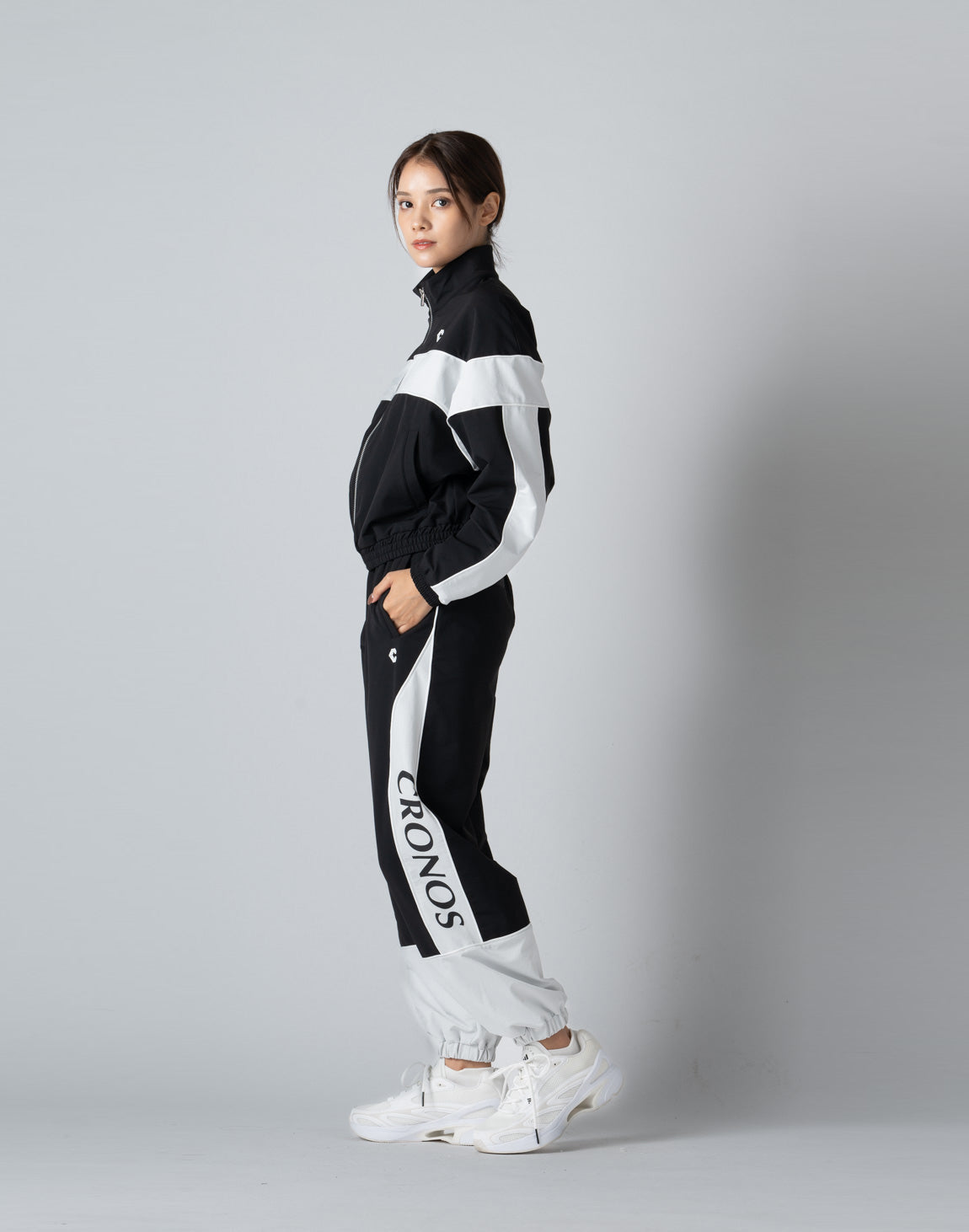 CRONOS WOMEN TRUCK LONGPANTS【BLACK】