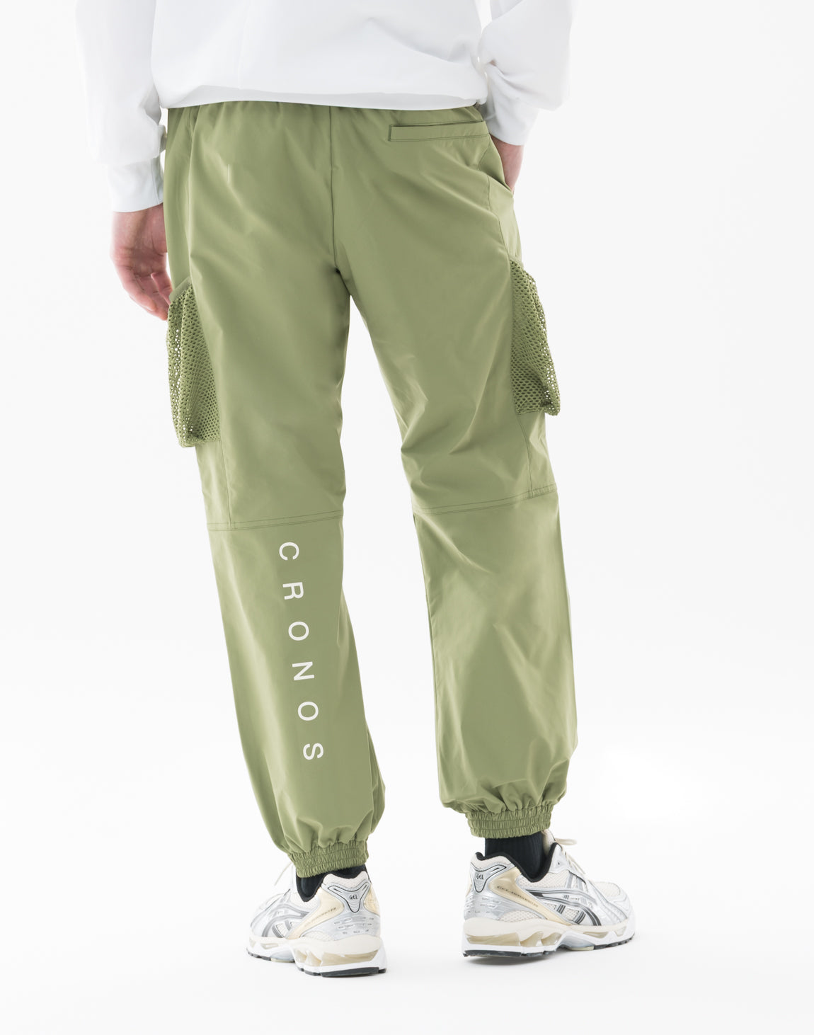 CRONOS Athleisure Cargo Pants【KHAKI】