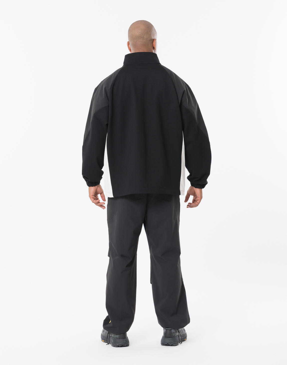 CRONOS WIDE FLEX ZIP STAND BLOUSON【BLACK】