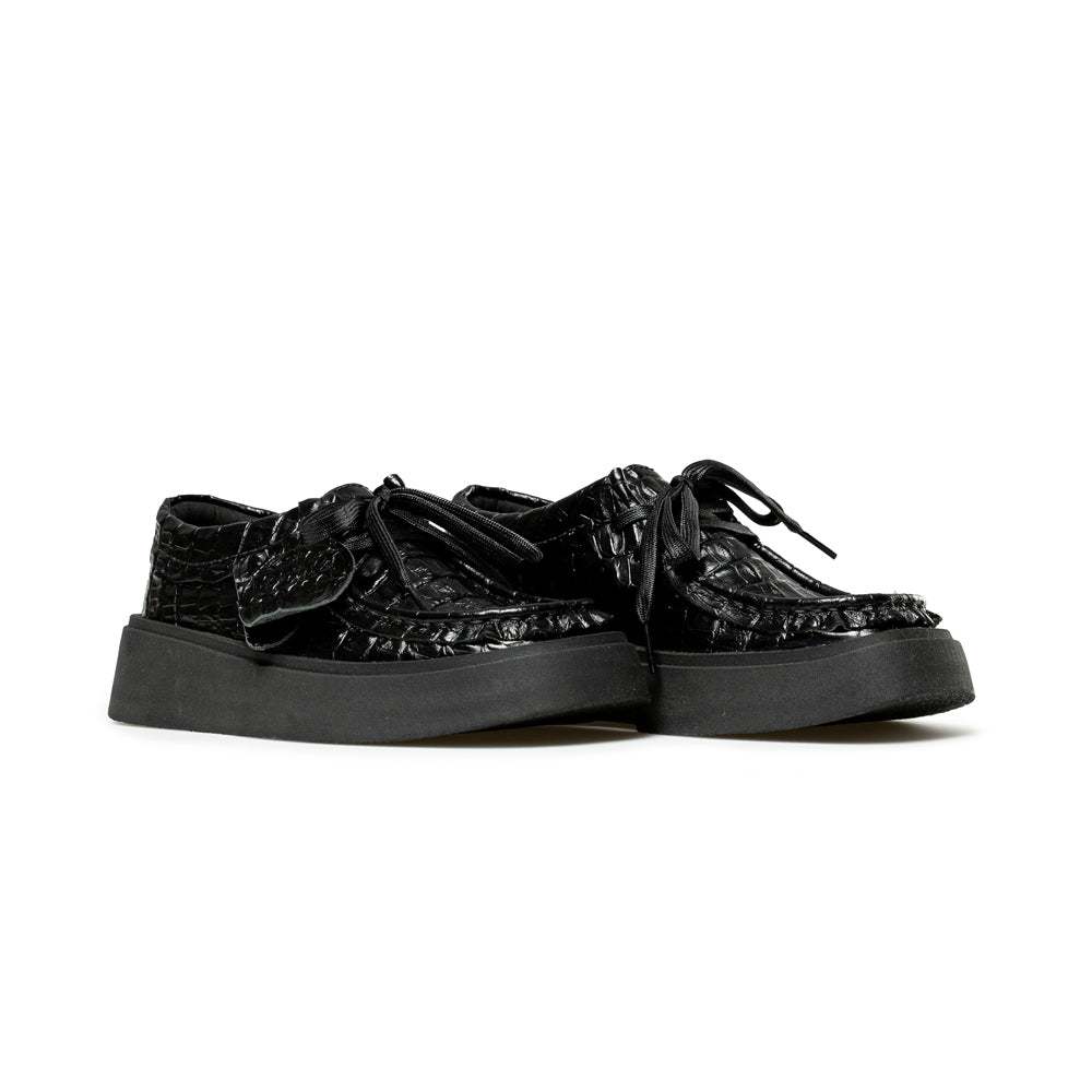 Clarks x Martine Rose Torview Women | Black Leather