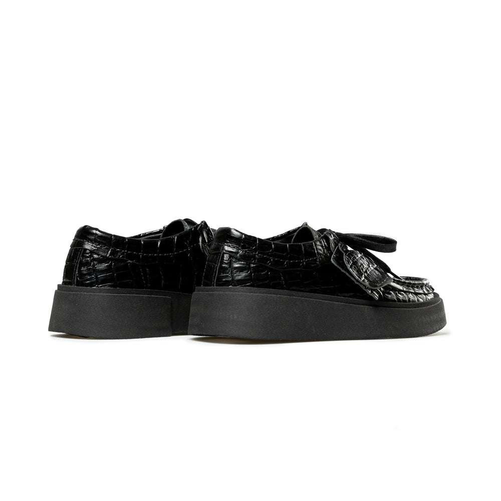 Clarks x Martine Rose Torview Women | Black Leather