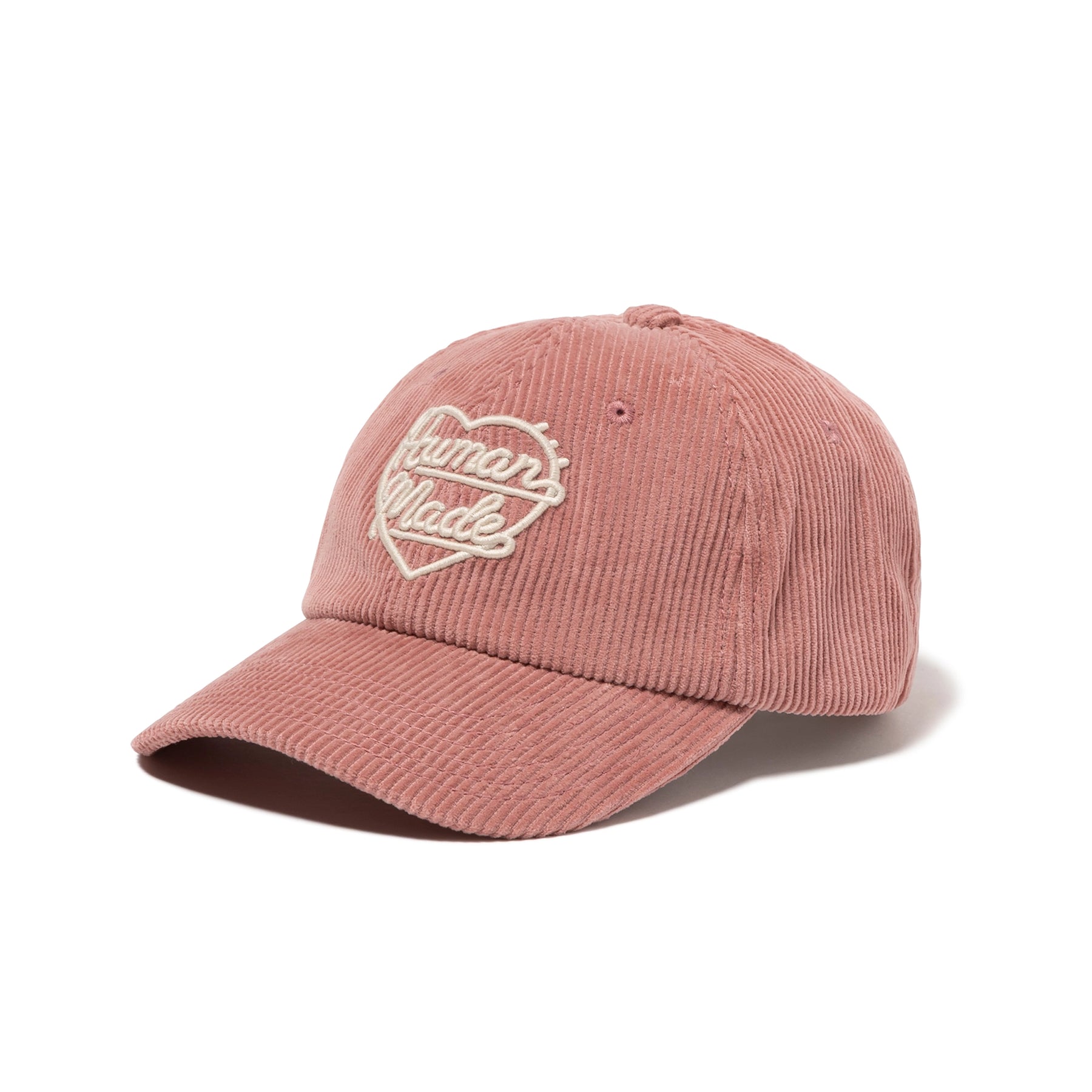 Human Made 6 Panel Corduroy Cap | Pink