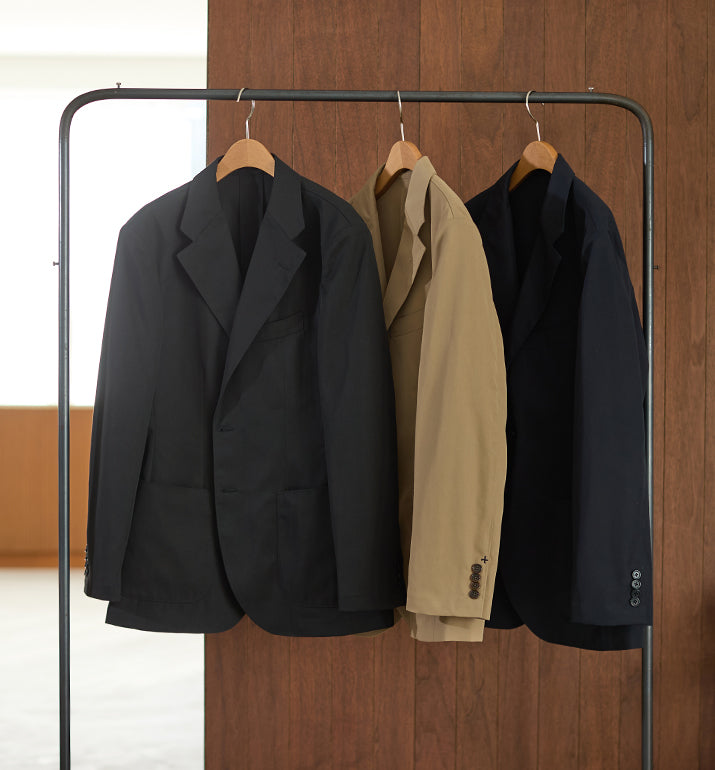 183 More Than Cotton Tailored Jacket & Easy Trousers – ＋CLOTHET